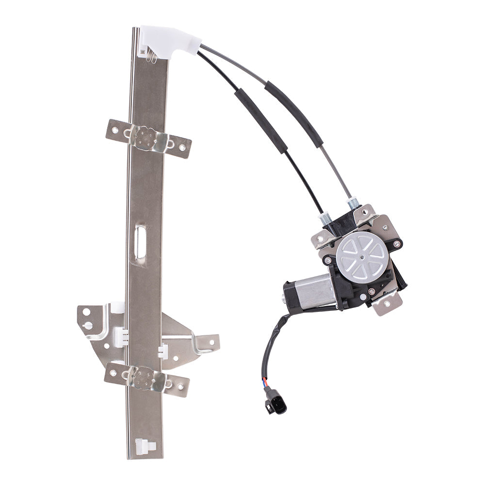 Driver Front Power Window Regulator with Lift Motor Assembly Compatible with 1997-2003 Grand Prix Sedan 10315138