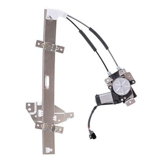 Driver Front Power Window Regulator with Lift Motor Assembly Compatible with 1997-2003 Grand Prix Sedan 10315138
