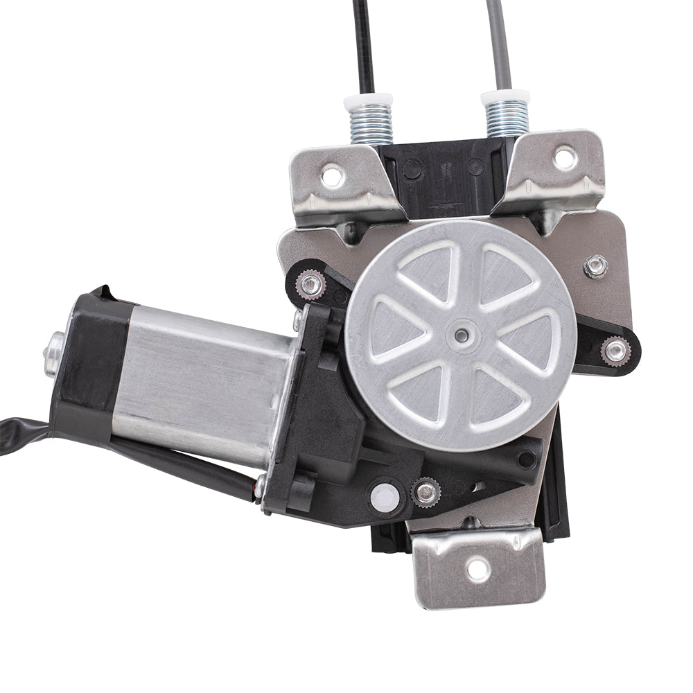 Driver Front Power Window Regulator with Lift Motor Assembly Compatible with 1997-2003 Grand Prix Sedan 10315138