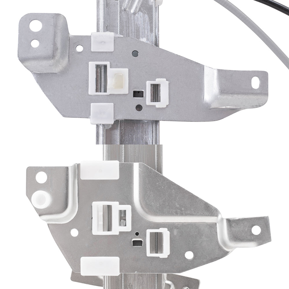 Front and Rear Passenger Side Power Window Regulators with Motor Compatible with 1997-2003 Grand Prix Sedan