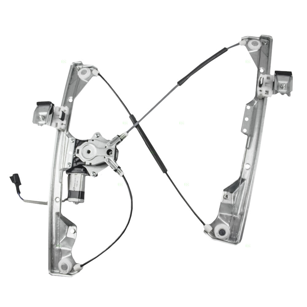 Driver Front Power Window Regulator with Lift Motor Assembly Compatible with 2004-2008 Grand Prix Sedan 15934641