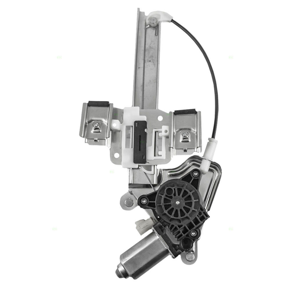 Passenger Rear Power Window Regulator with Lift Motor Assembly Compatible with 2001-2003 Aurora 25750516