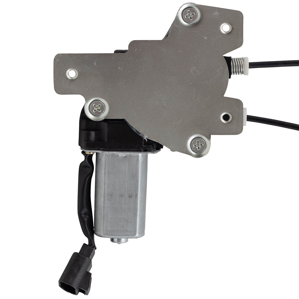 Set Rear Power Window Regulators with Lift Motors Compatible with 98-02 Regal Century Intrigue 10334399 10334398