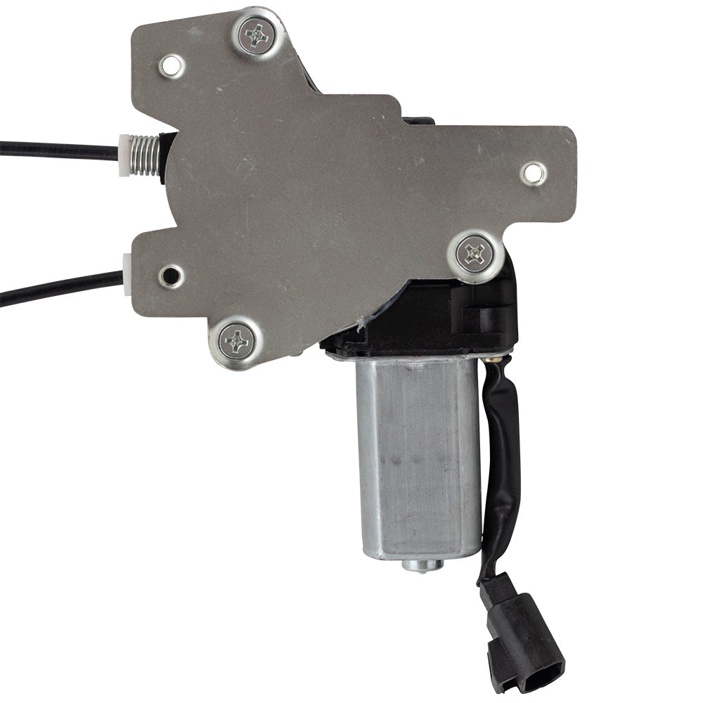 Driver Rear Power Window Regulator with Lift Motor Assembly Compatible with 98-02 Regal Century Intrigue 10334399