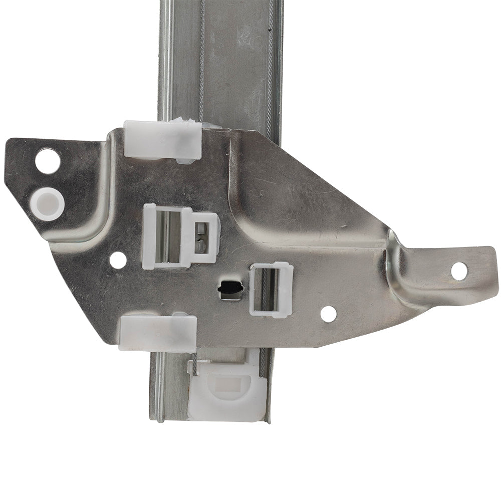 Passenger Rear Power Window Regulator with Lift Motor Assembly Compatible with 98-02 Regal Century Intrigue 10334398