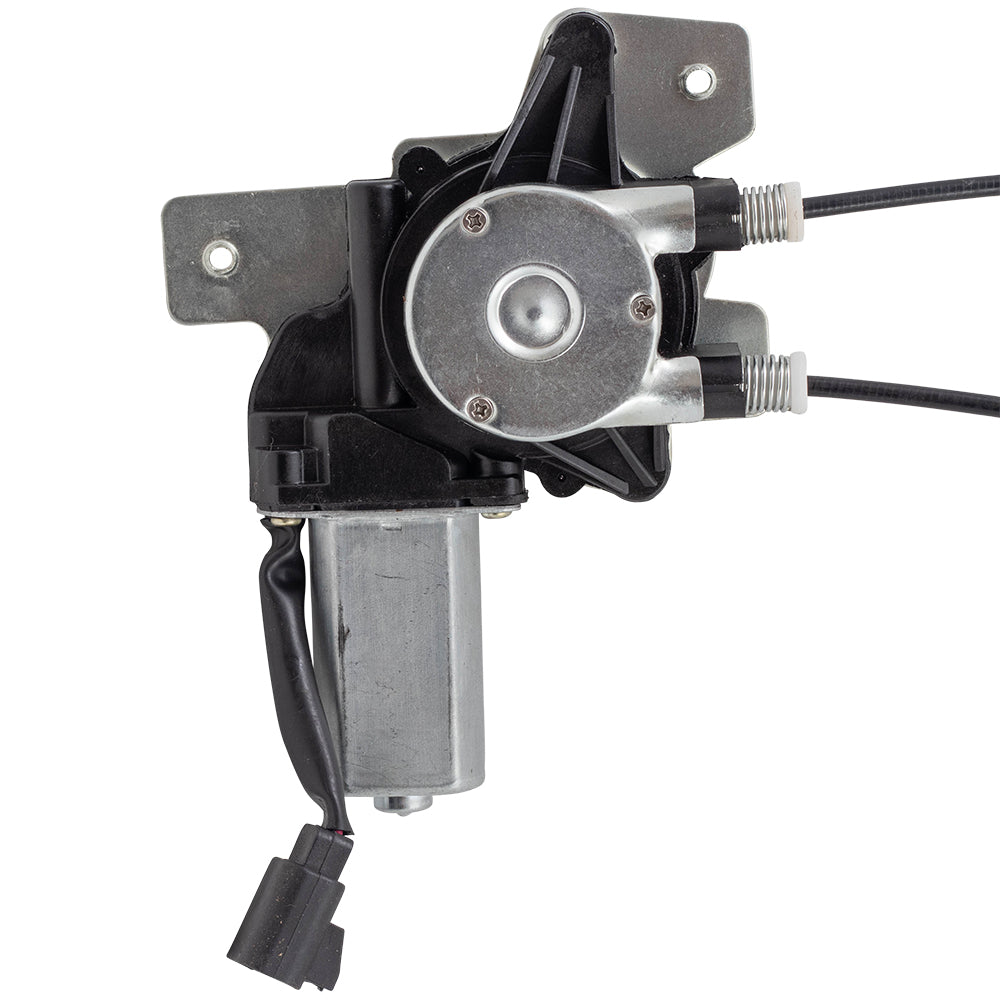 Driver Rear Power Window Regulator with Lift Motor Assembly Compatible with 98-02 Regal Century Intrigue 10334399