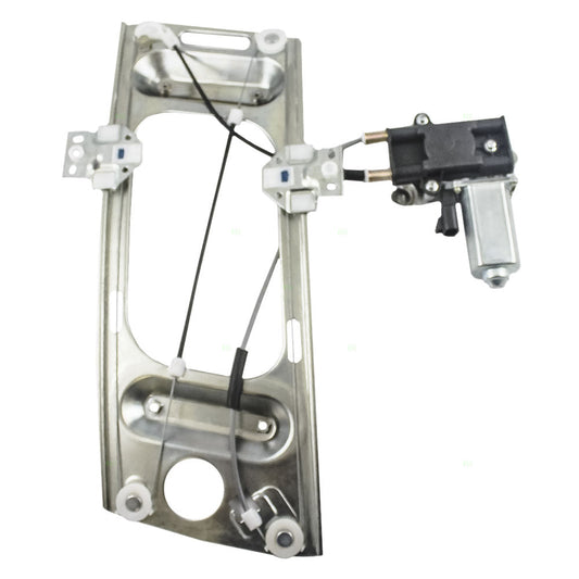 Passenger Front Power Window Regulator with Lift Motor Assembly Compatible with 97-02 Grand Prix Monte Carlo Coupe 10309979
