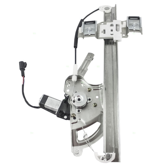 Driver Front Power Window Regulator with Lift Motor Assembly Compatible with 2000-2005 Bonneville 15231239