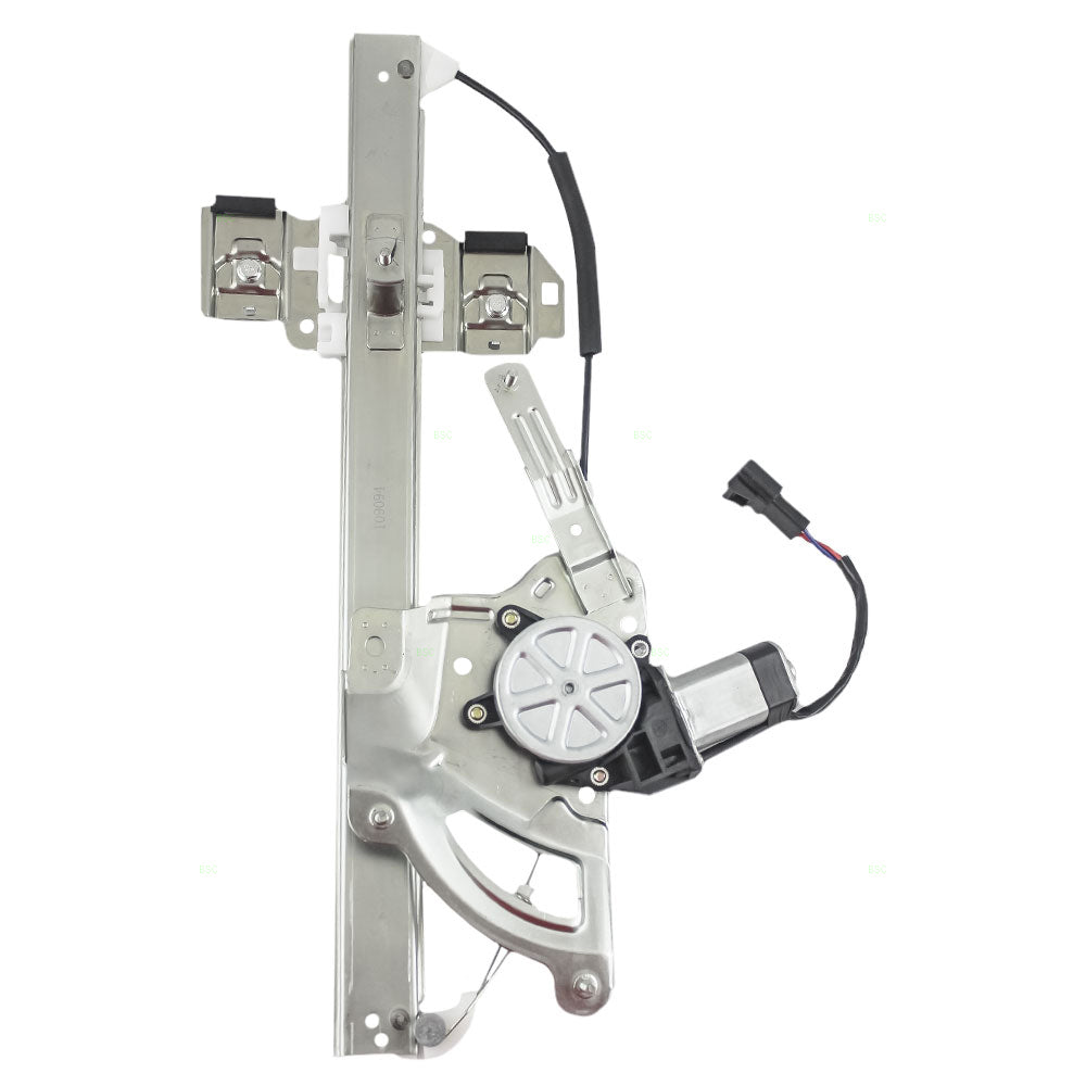 Driver Front Power Window Regulator with Lift Motor Assembly Compatible with 2000-2005 Bonneville 15231239