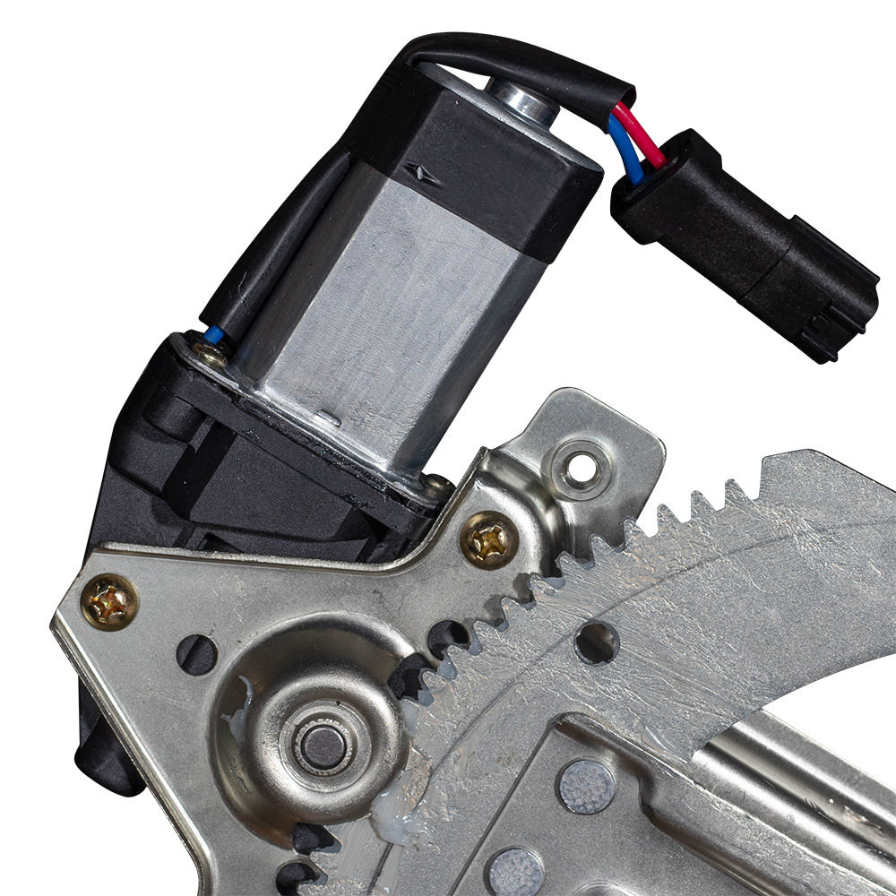 Passenger Front Power Window Regulator with Lift Motor Assembly Compatible with 2004-2012 Canyon Colorado 2006-2008 i-Series Pickup 15922915