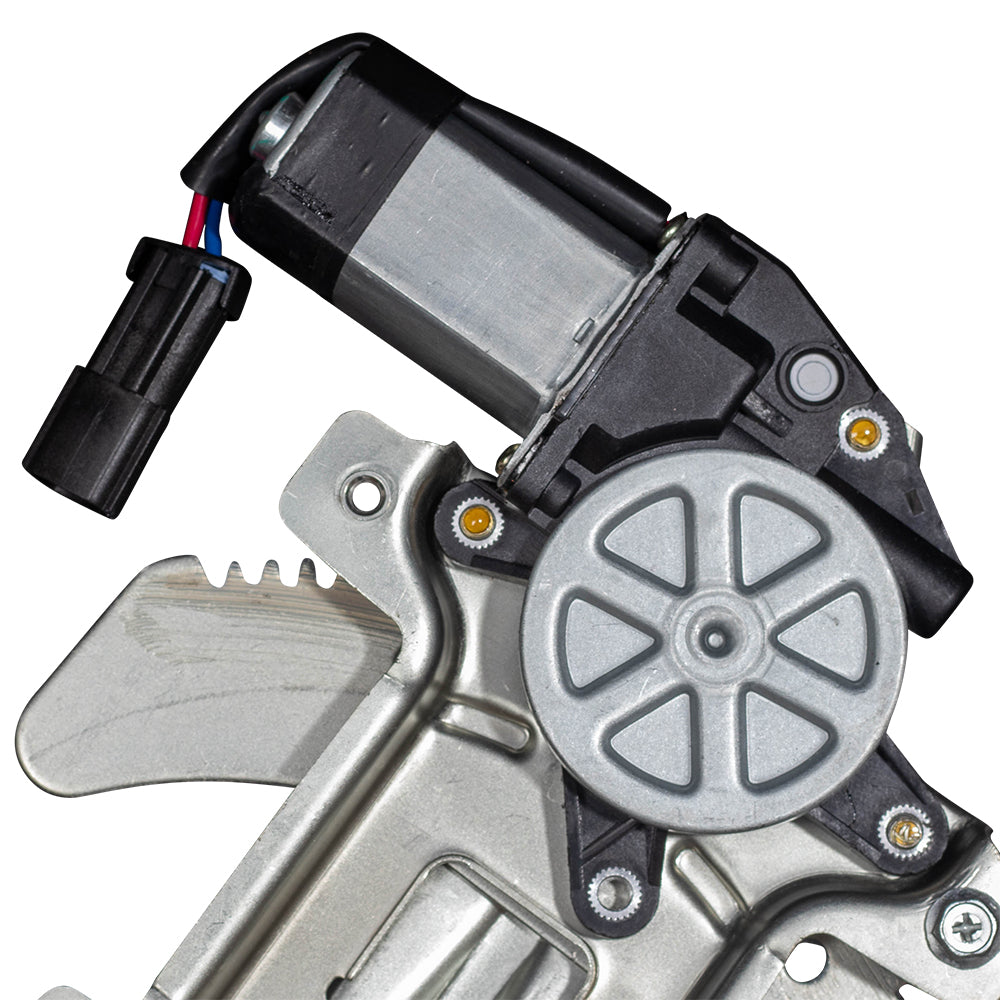 Set Front Power Window Lift Regulators with Motors Compatible with 2004-2012 Canyon Colorado 2006-2008 i-Series Pickup 15922914 15922915