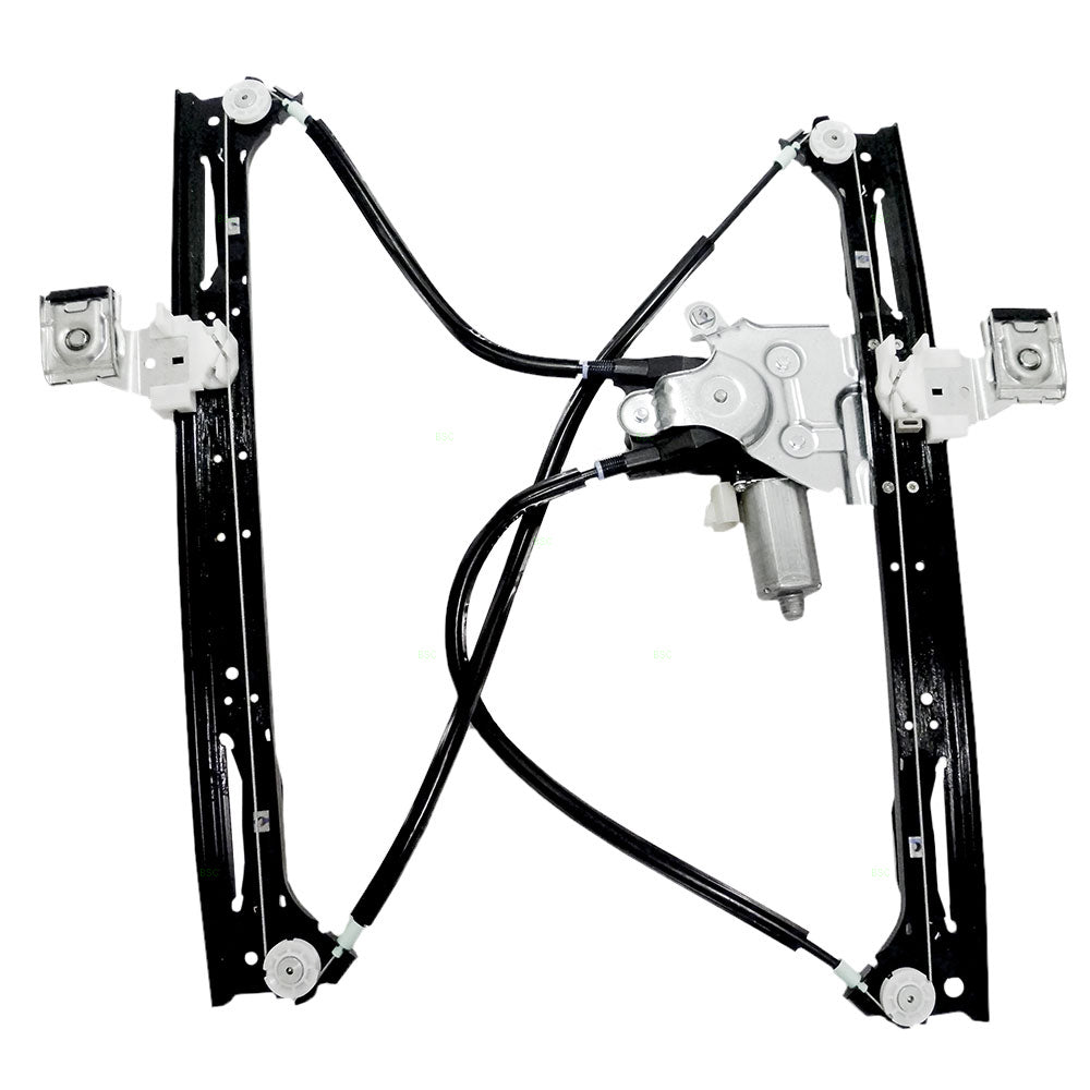 Passenger Front Power Window Regulator with Lift Motor Assembly Compatible with 2002-2009 Envoy Trailblazer 88980704