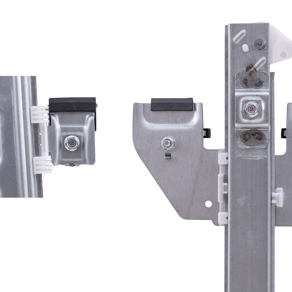 Driver and Passenger Side Front and Rear Power Window Regulators with Motor 4 Piece Set Compatible with 2007-2014 Tahoe 07-14 Yukon & Yukon Denali 07-08 Escalade