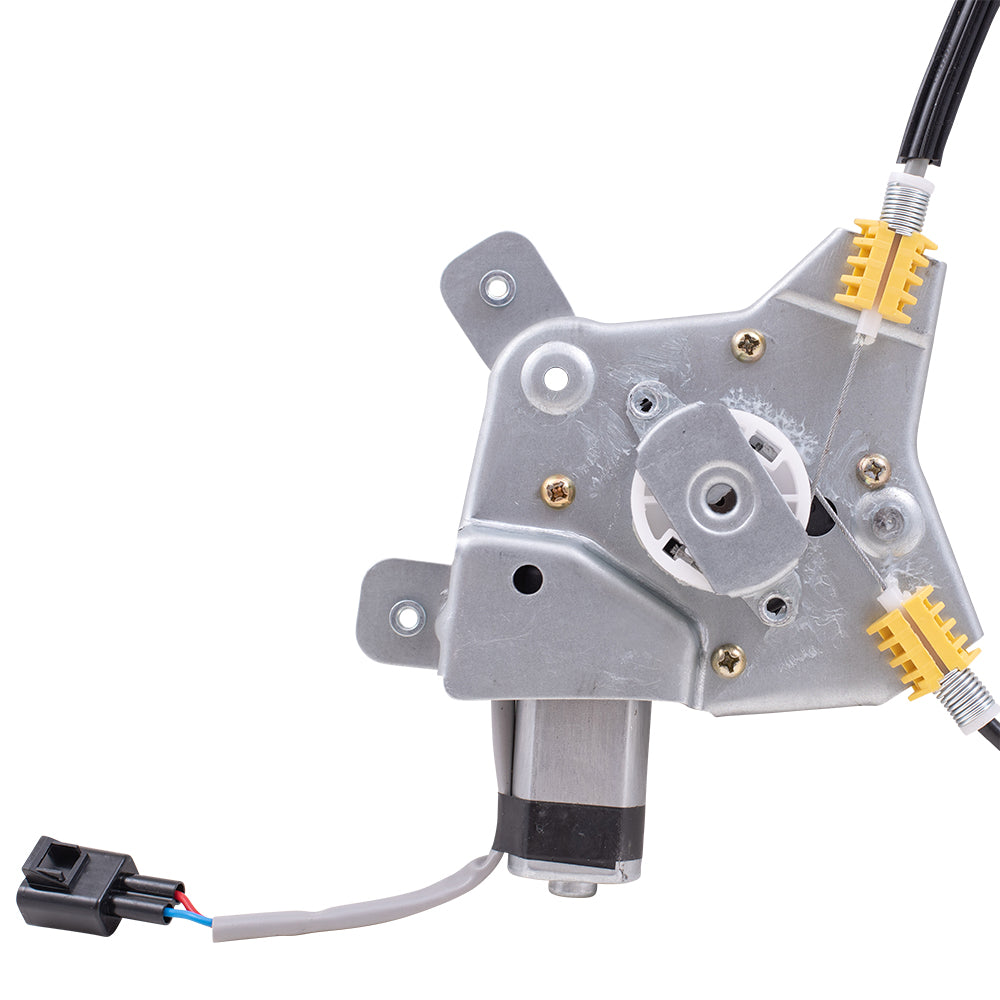 Set Rear Power Window Regulators with Lift Motors Compatible with 2007-2014 Tahoe Escalade Yukon & Yukon Denali 25885882 25885883