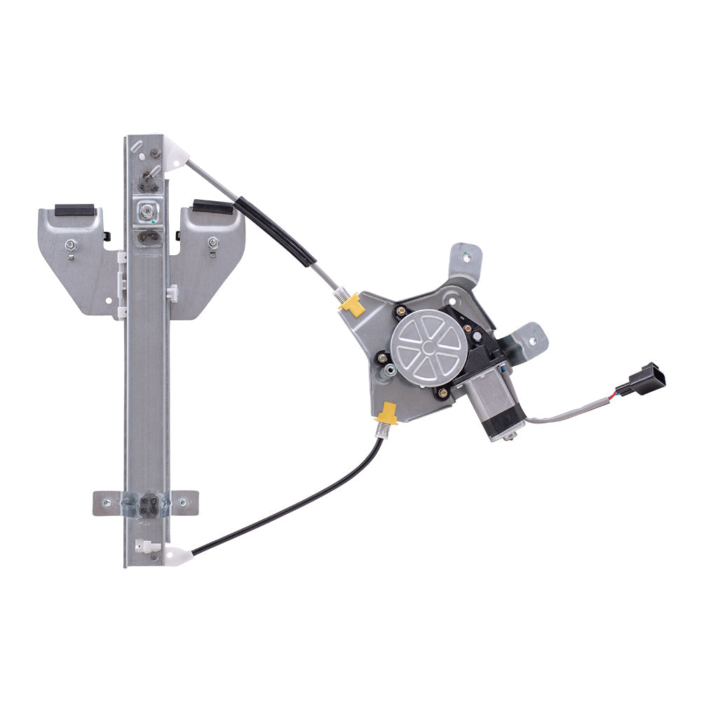 Driver Rear Power Window Regulator with Lift Motor Assembly Compatible with 2007-2014 Tahoe Escalade Yukon & Yukon Denali 25885882