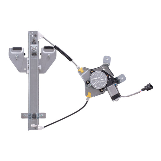 Driver Rear Power Window Regulator with Lift Motor Assembly Compatible with 2007-2014 Tahoe Escalade Yukon & Yukon Denali 25885882