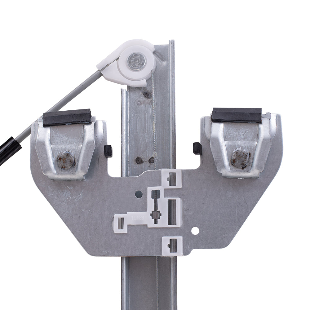 Driver Rear Power Window Regulator with Lift Motor Assembly Compatible with 2007-2014 Tahoe Escalade Yukon & Yukon Denali 25885882