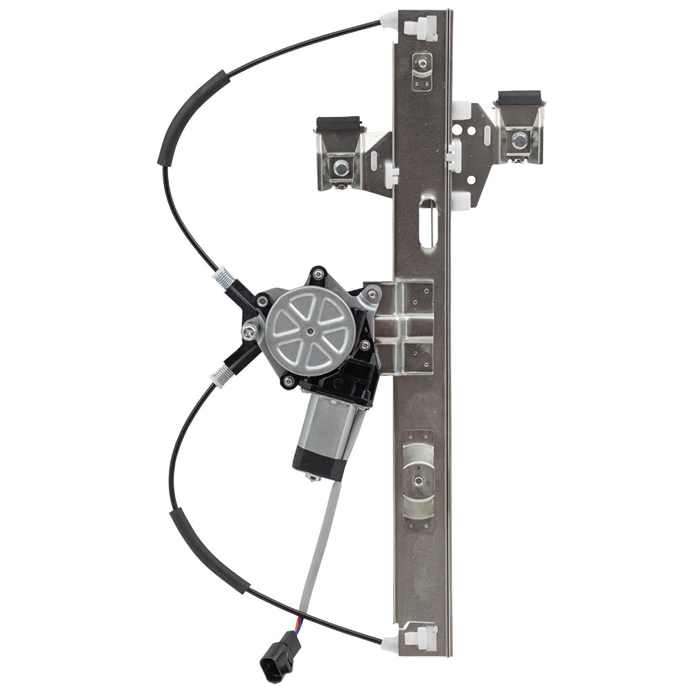 Set Rear Power Window Regulators with Lift Motors Compatible with 2004-2008 Grand Prix