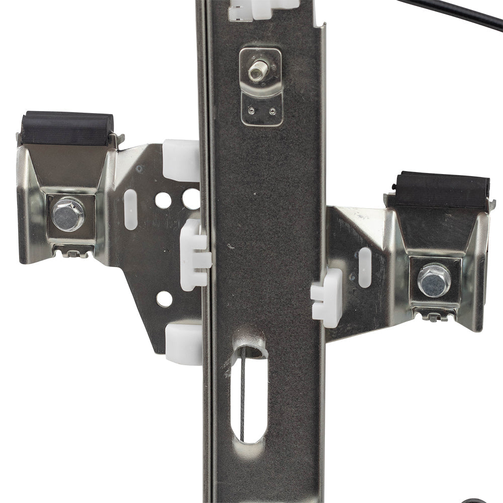 Driver Rear Power Window Regulator with Lift Motor Assembly Compatible with 2004-2008 Grand Prix 15869655