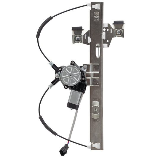 Passenger Rear Power Window Regulator with Lift Motor Assembly Compatible with 2004-2008 Grand Prix 15869654