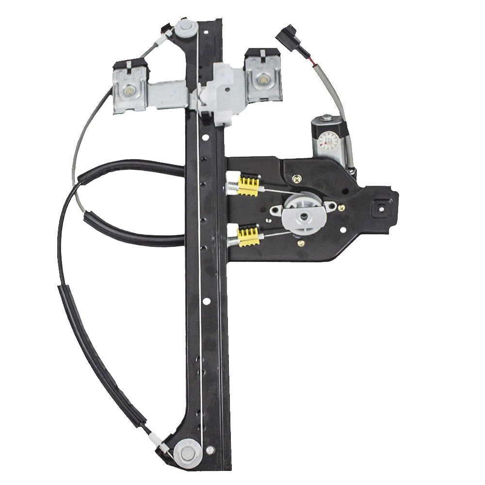 Passenger Rear Power Window Regulator with Lift Motor Assembly Compatible with 02-06 Trailblazer EXT Envoy XUV XL Ascender