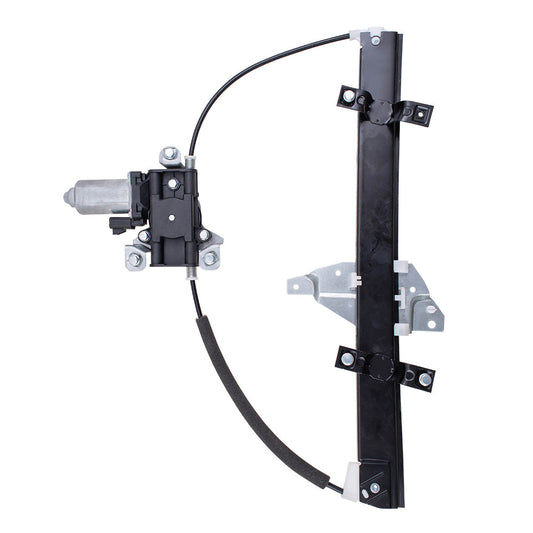 Set Front Power Window Regulators with Lift Motors Upgrade Style Compatible with 98-02 Intrigue Century Regal 10334397 10334396