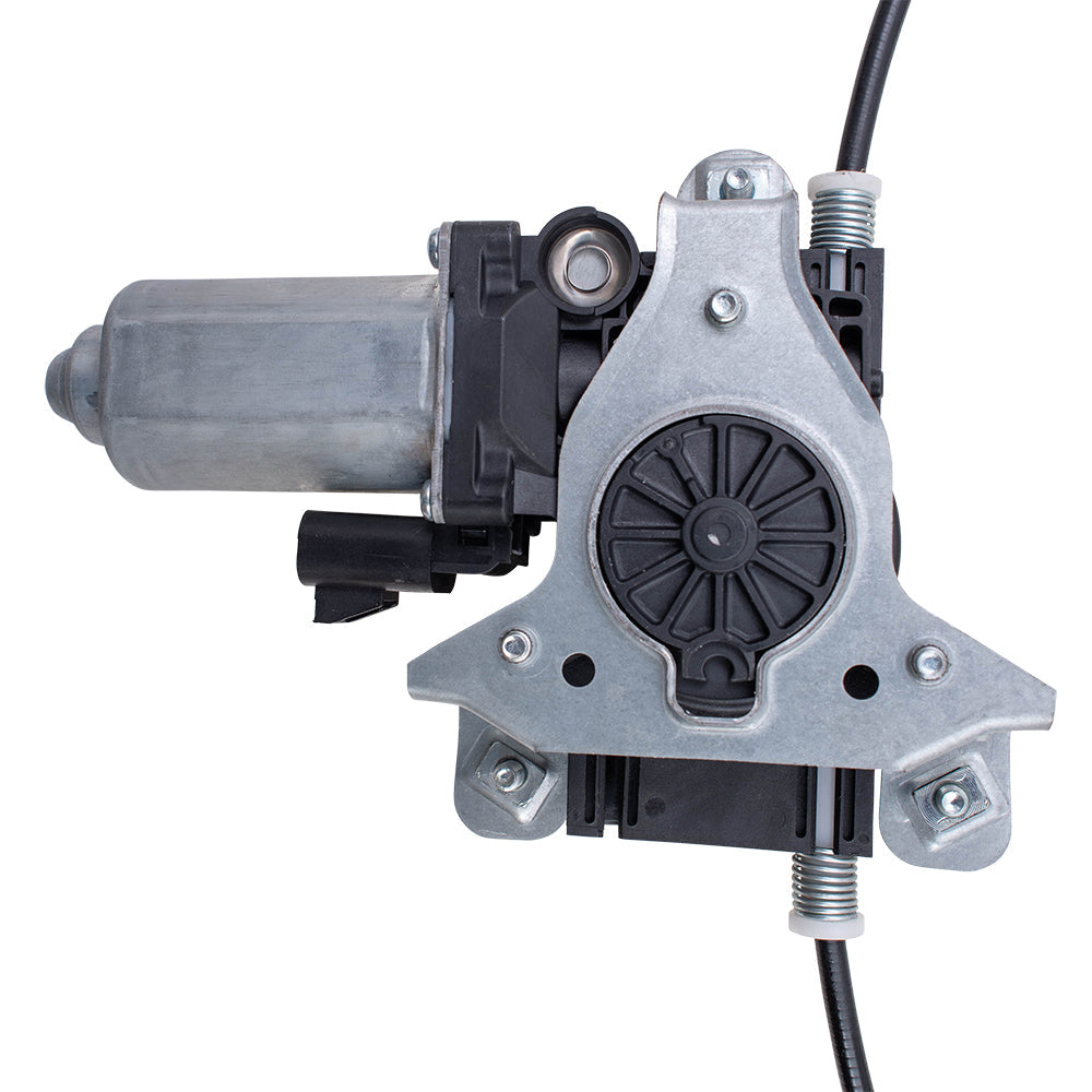 Passenger Front Power Window Regulator and Lift Motor Assembly Upgrade Style Compatible with 98-02 Intrigue Century Regal