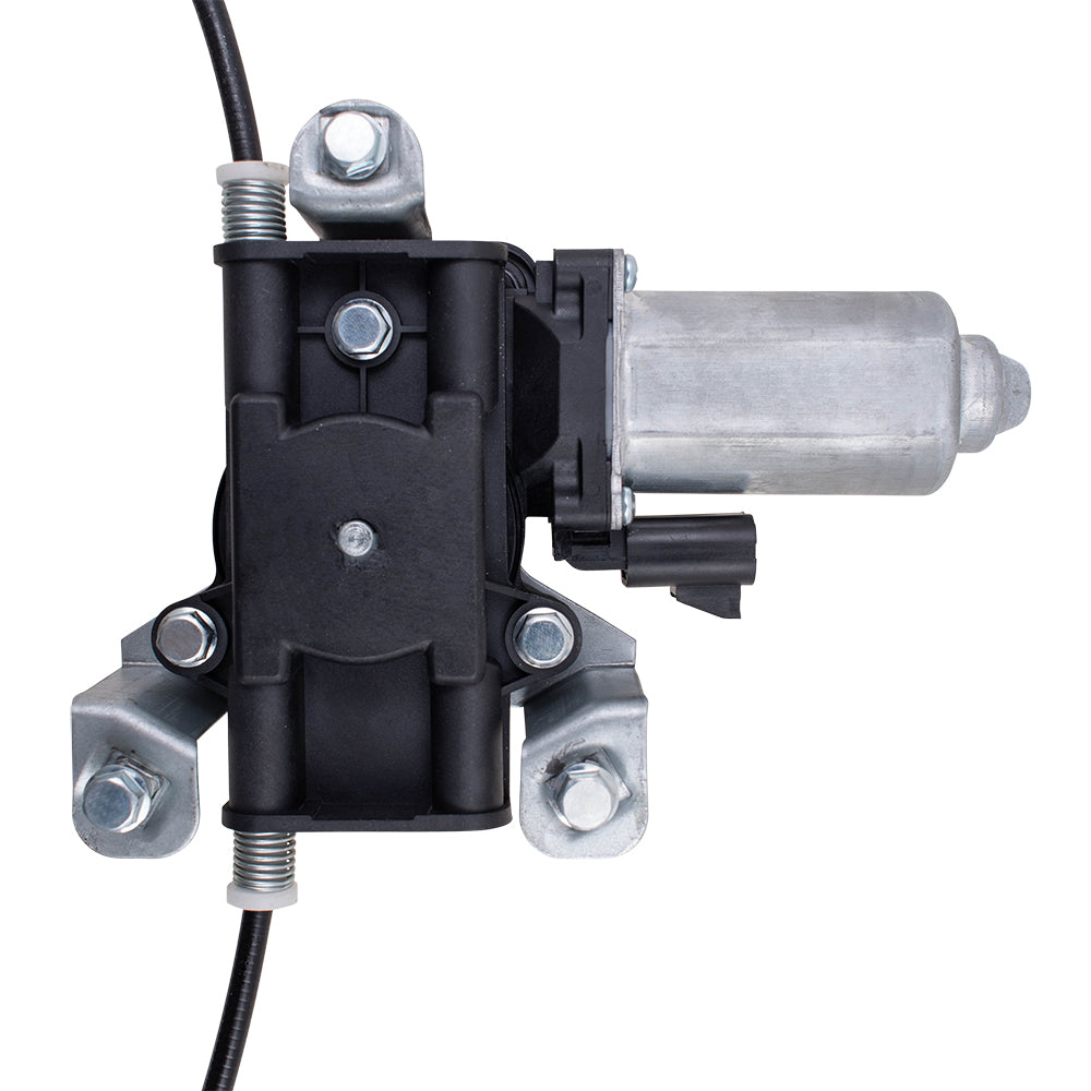 Passenger Front Power Window Regulator and Lift Motor Assembly Upgrade Style Compatible with 98-02 Intrigue Century Regal