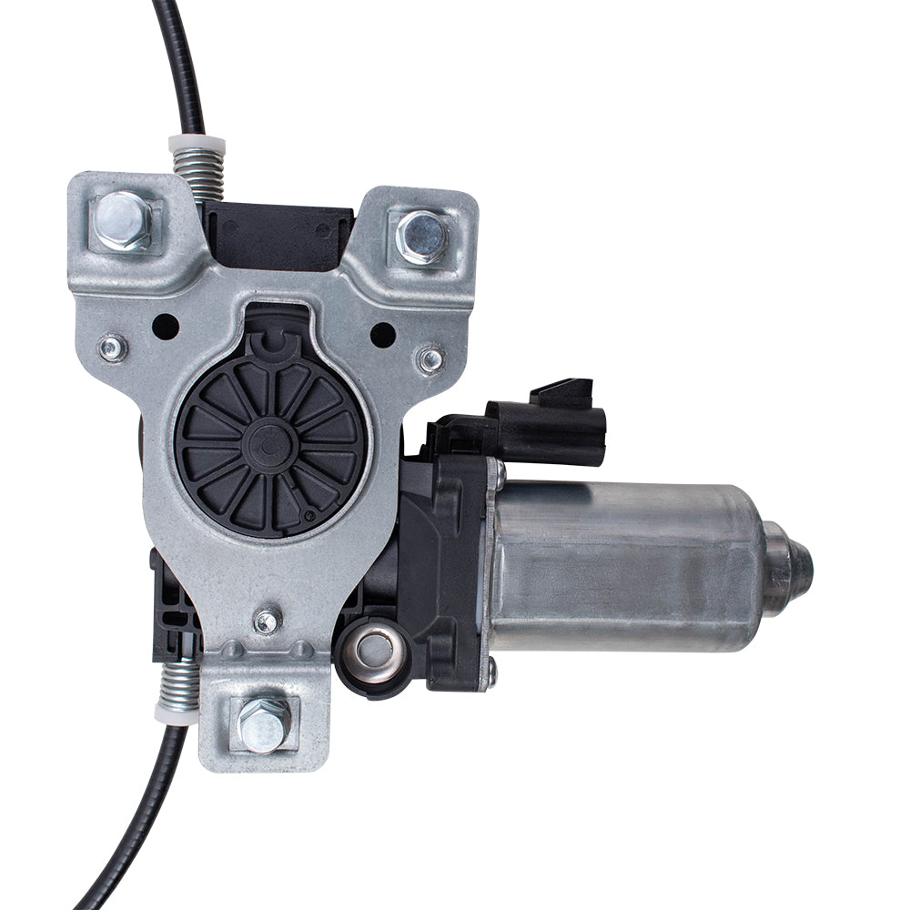 Set Rear Power Window Regulators with Lift Motors Upgrade Style Compatible with 98-02 Intrigue Regal Century 10334399 10334398