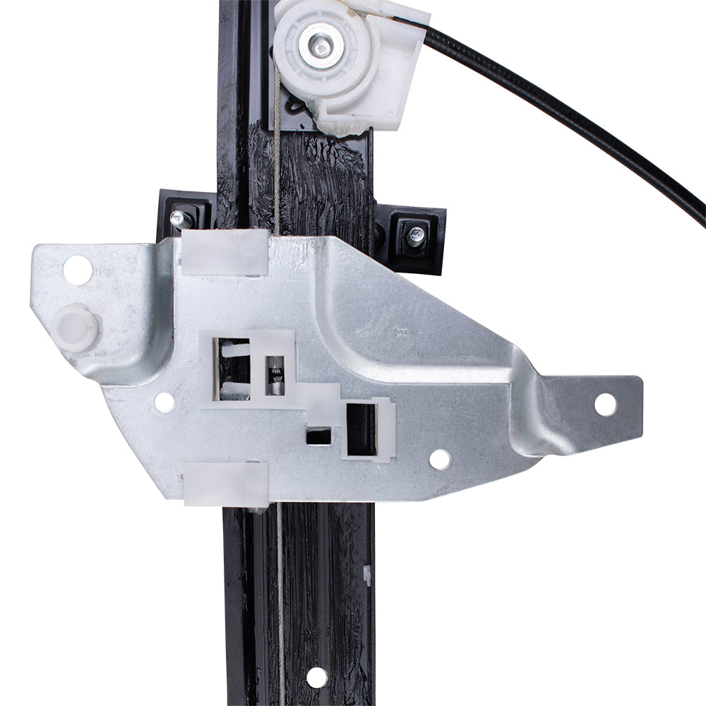 Set Rear Power Window Regulators with Lift Motors Upgrade Style Compatible with 98-02 Intrigue Regal Century 10334399 10334398