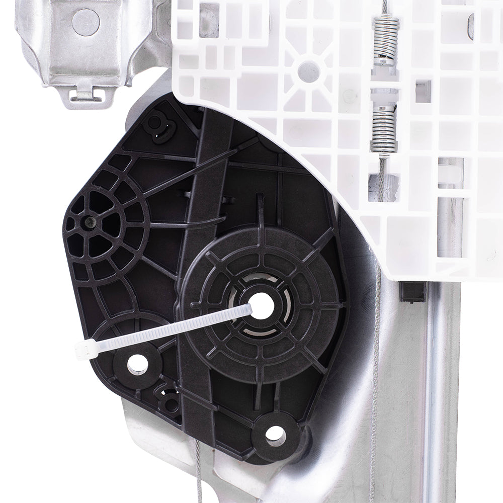 Rear Driver Side Power Window Regulator Without Motor Compatible with 14-20 GM Truck