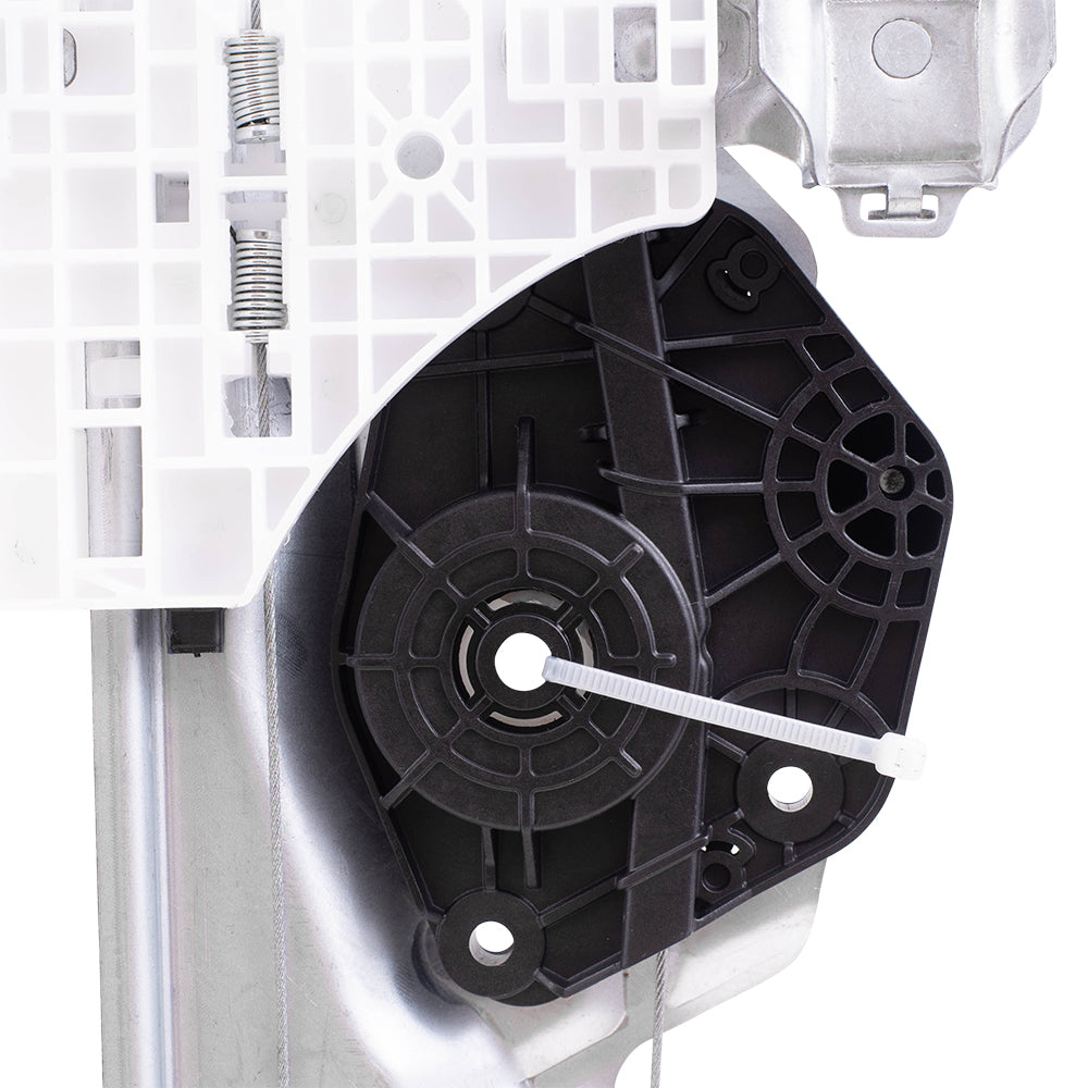 Rear Passenger Side Power Window Regulator Without Motor Compatible with 14-20 GM Truck