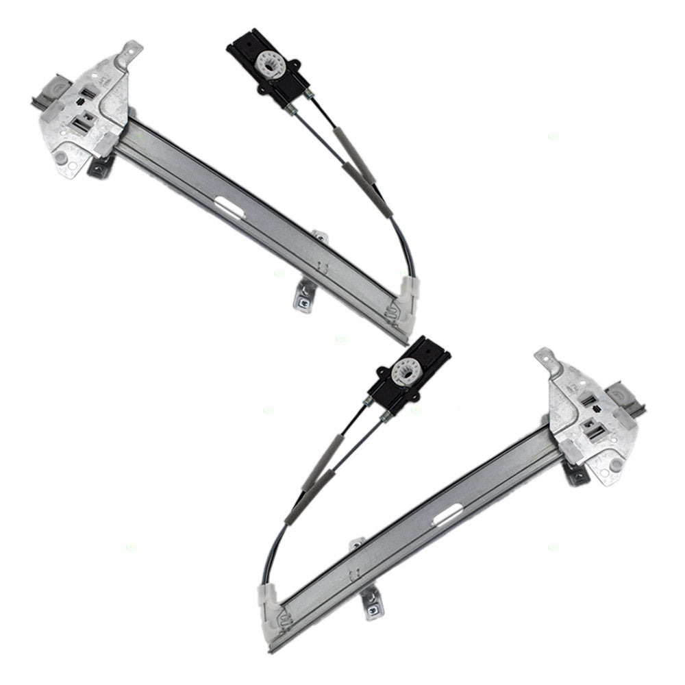 Power Window Regulators Set fits Regal Century Intrigue Front Pair without Motor