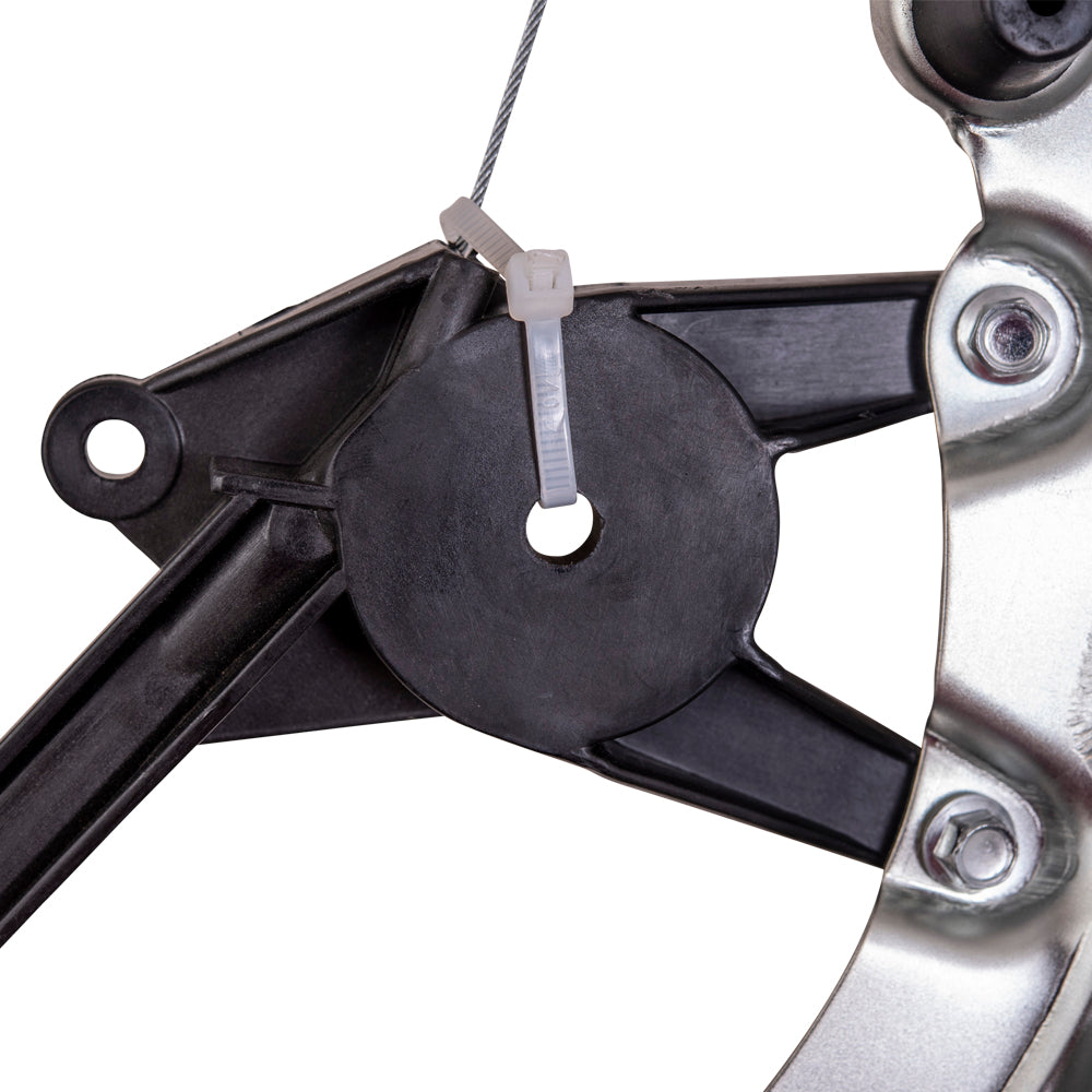 Passenger Front Power Window Regulator without Motor Compatible with 1999-2007 Silverado Sierra Classic Pickup Truck