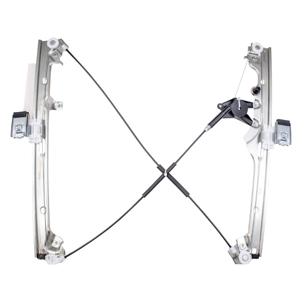 Driver and Passenger Set Front Power Window Regulators without Motors Compatible with 1999-2007 Silverado Sierra Classic Pickup Truck