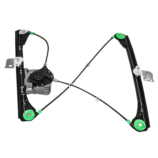 Passenger Front Power Window Regulator Without Motor Compatible with 99-05 Alero Grand Am Sedan 89044652