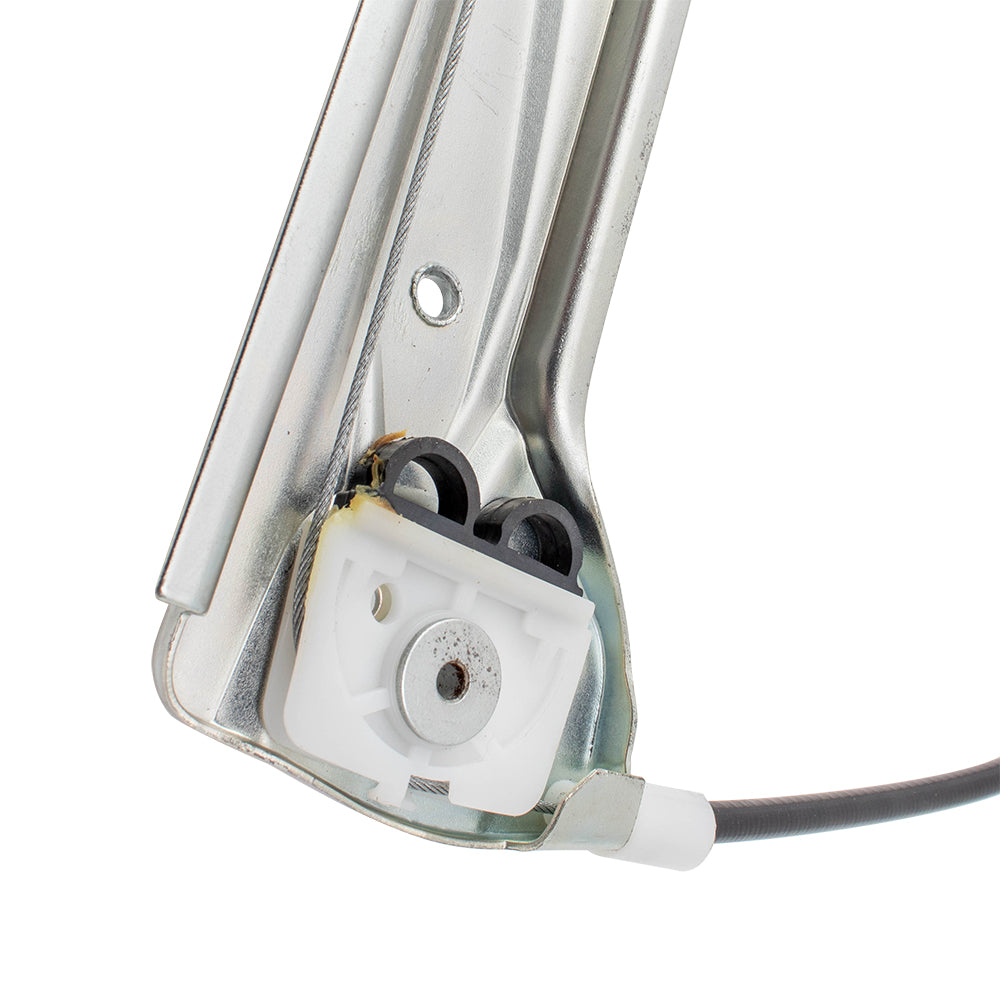 Driver and Passenger Set Front Power Window Regulators without Motors Compatible with 2000-2005 DeVille 2006-2011 DTS