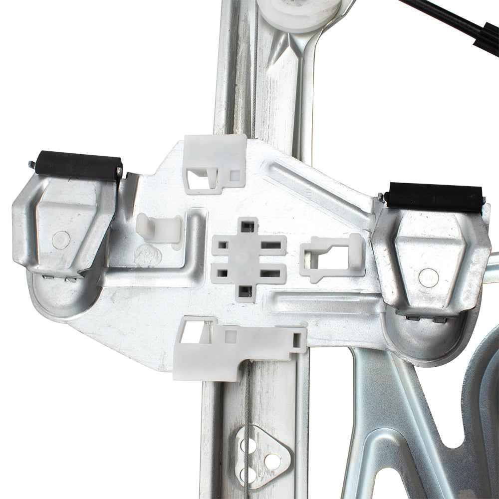 Driver and Passenger Set Front Power Window Regulators without Motors Compatible with 2000-2005 DeVille 2006-2011 DTS