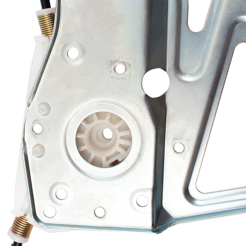Passenger Front Power Window Regulator without Motor Compatible with 2000-2005 DeVille 2006-2011 DTS 19244841