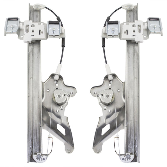 Power Window Regulators Set fits 00-05 Buick LeSabre Front Pair without Motors