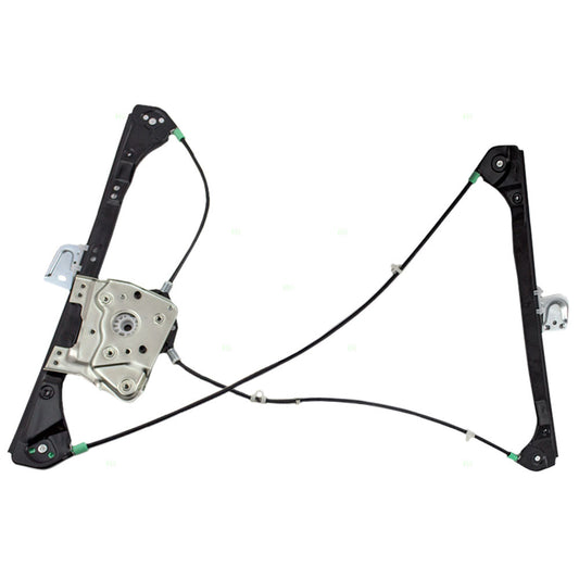 Driver Power Window Regulator Without Motor Compatible with 99-05 Alero Grand Am Coupe 22702141