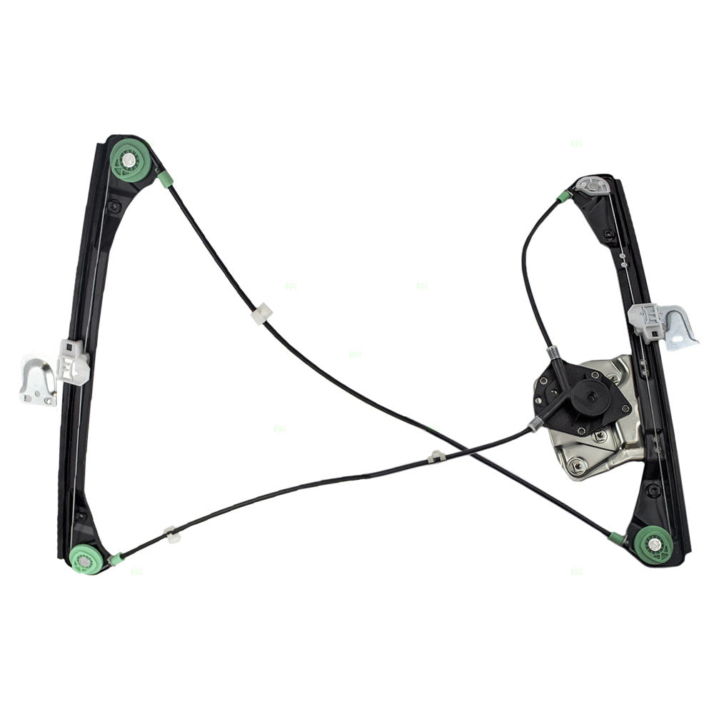 Driver Power Window Regulator Without Motor Compatible with 99-05 Alero Grand Am Coupe 22702141