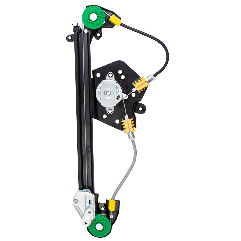 Driver Rear Power Window Regulator Without Motor Compatible with 97-03 Malibu 04-05 Malibu/Classic