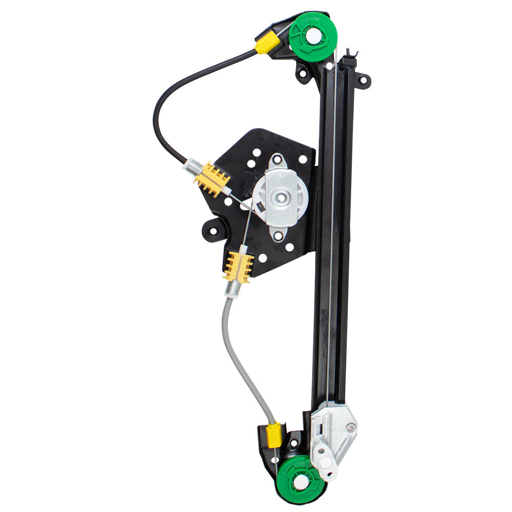 Passenger Rear Power Window Regulator Without Motor Compatible with 97-03 Malibu 04-05 Malibu/Classic