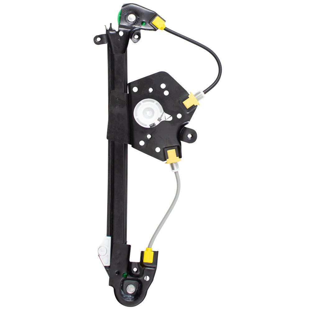 Passenger Rear Power Window Regulator Without Motor Compatible with 97-03 Malibu 04-05 Malibu/Classic