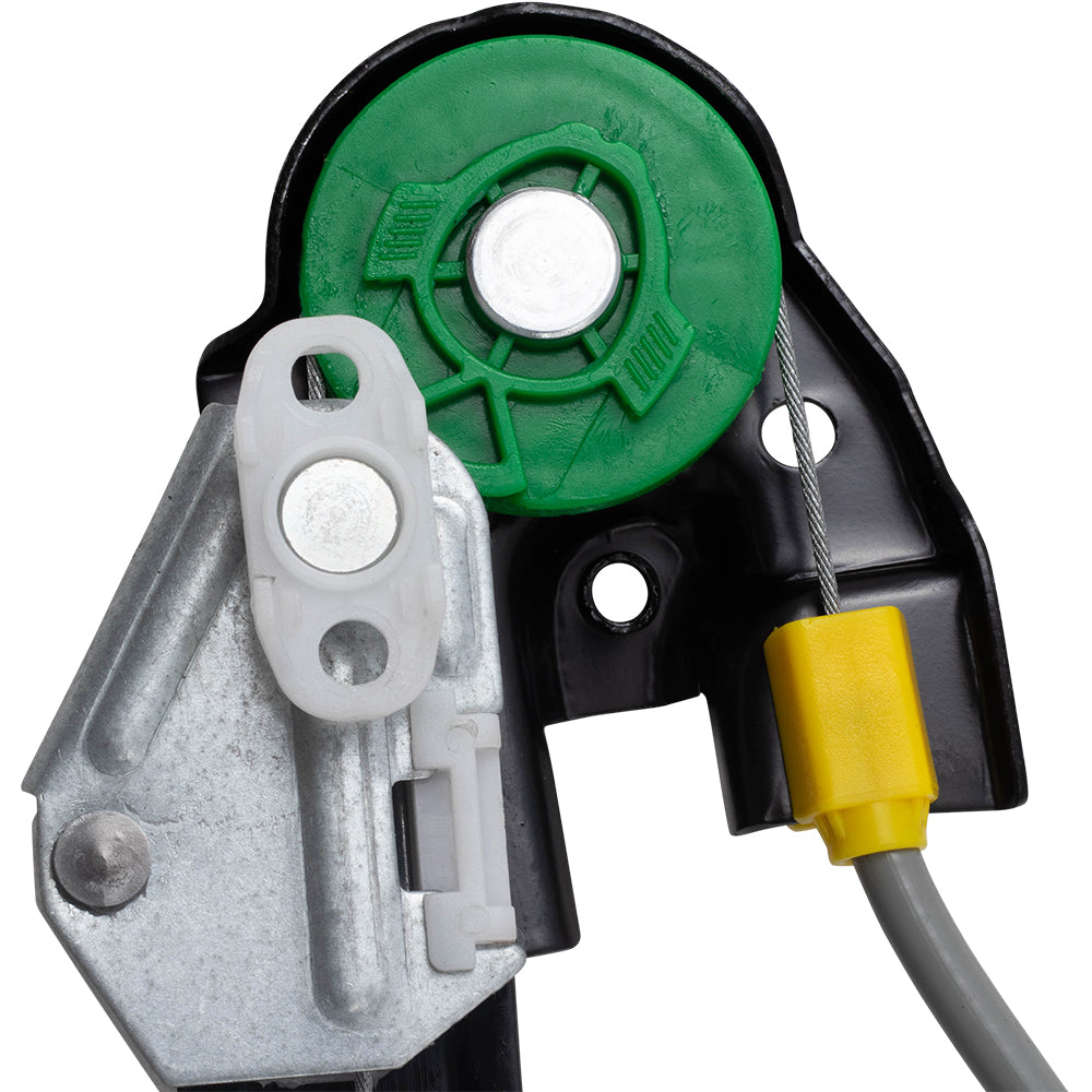 Passenger Rear Power Window Regulator Without Motor Compatible with 97-03 Malibu 04-05 Malibu/Classic