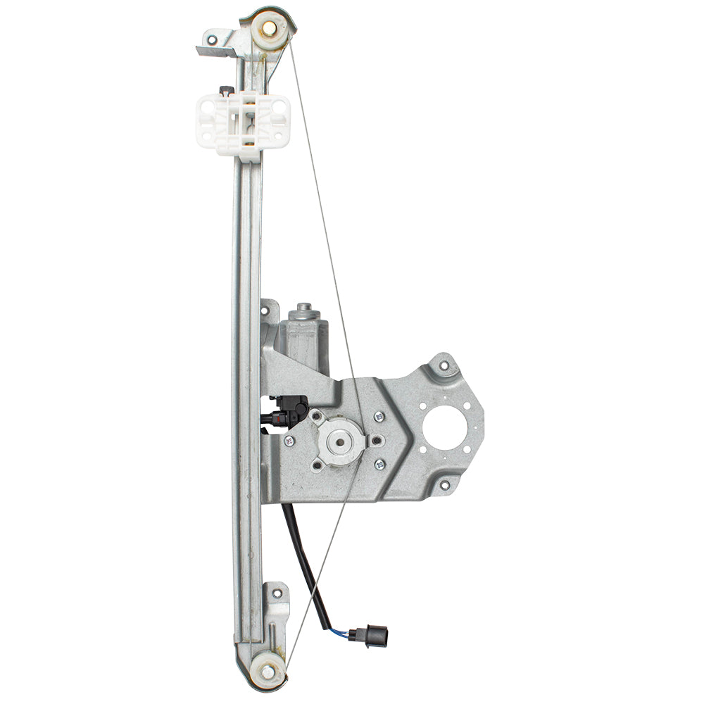 Driver Rear Power Window Regulator Without Motor Compatible with 04-12 Colorado Canyon 06-08 i-Series Crew Cab Pickup Truck