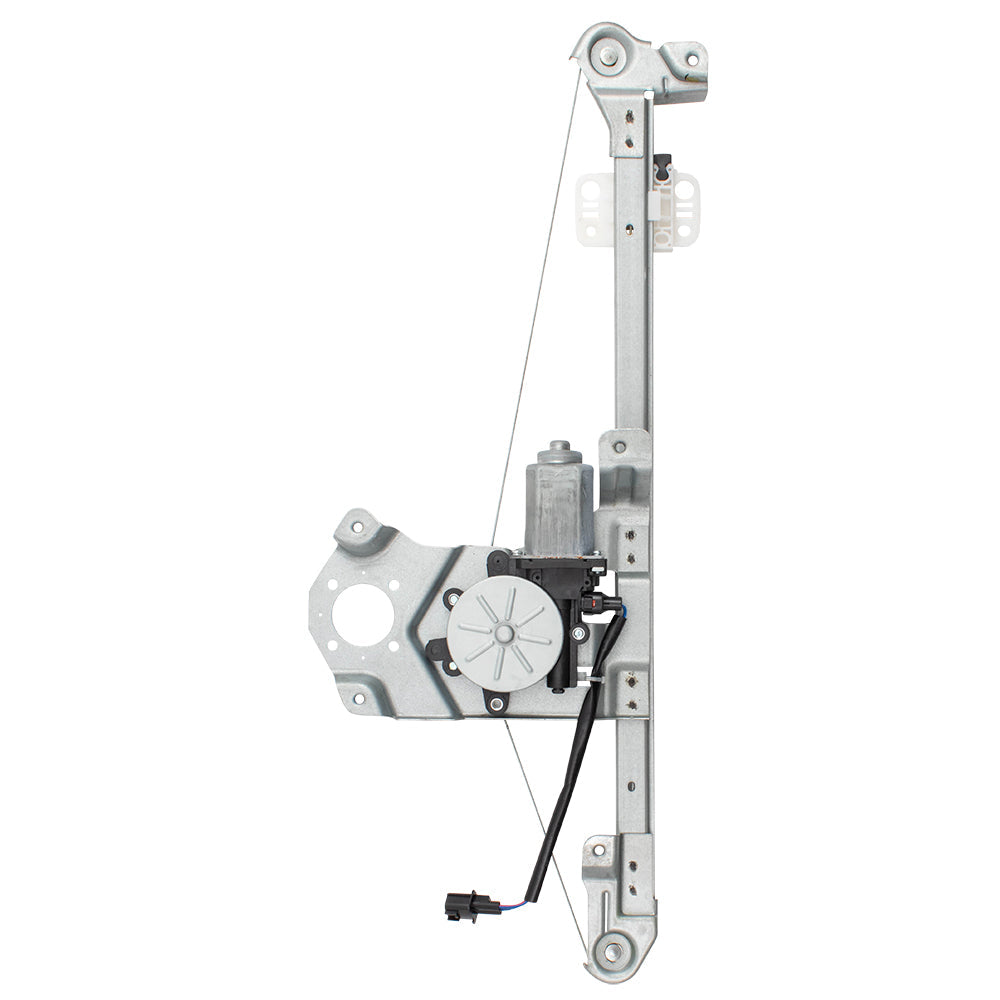 Driver Rear Power Window Regulator Without Motor Compatible with 04-12 Colorado Canyon 06-08 i-Series Crew Cab Pickup Truck