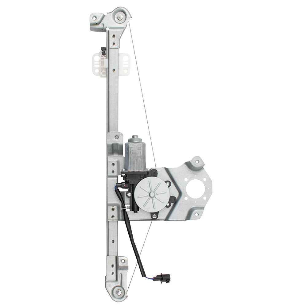 Passenger Rear Power Window Regulator Without Motor Compatible with 04-12 Colorado Canyon 06-08 i-Series Crew Cab Pickup Truck