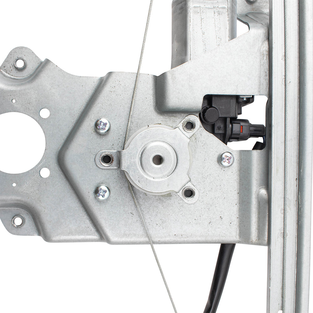 Passenger Rear Power Window Regulator Without Motor Compatible with 04-12 Colorado Canyon 06-08 i-Series Crew Cab Pickup Truck